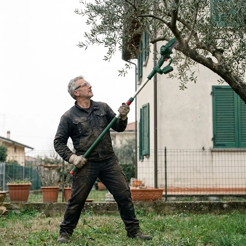 Saw 7X con asta telescopica fino a 5 metri