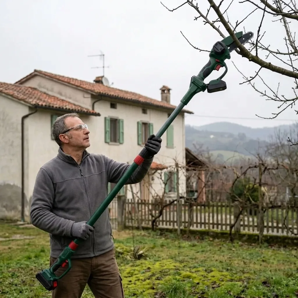 Miguel T. — Saw 7X con asta telescopica