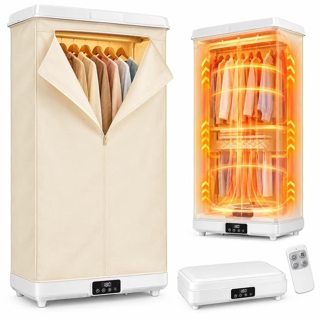 Zefira máquina de secar roupa portátil 3 em 1
